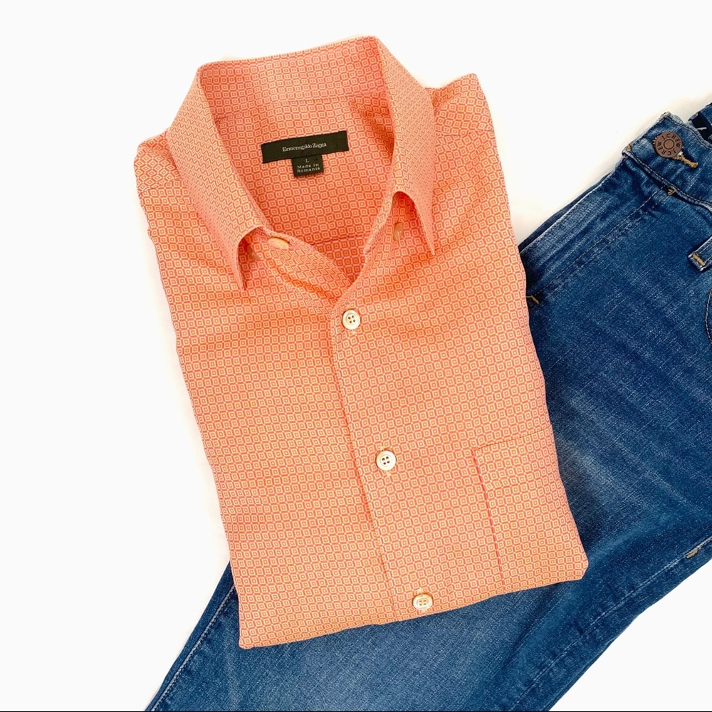 NEW Ermenegildo Zegna Designer Shirt